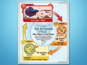 aquarium nitrogen cycle diagram